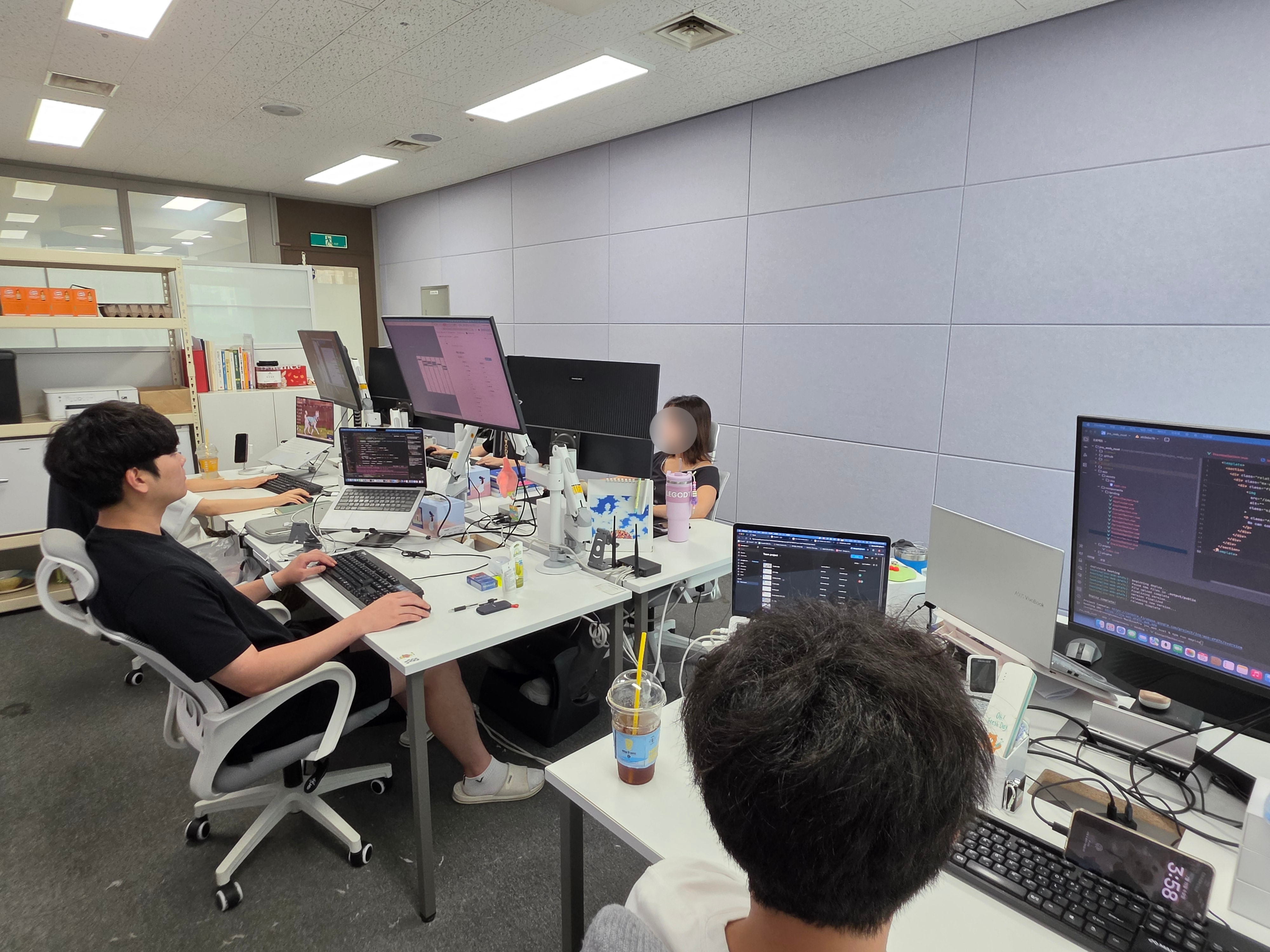 Our studio workspace